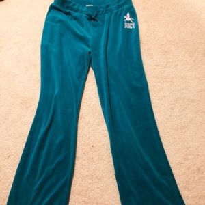 Teal Juicy Couture Pants